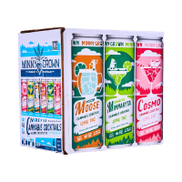 Minny Grown THC 10mg Craft Cocktails 12oz 6pk Cns