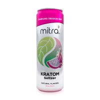 Mitra Kratom Dragon Fruit Seltzer 12oz Sng Cn