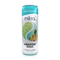 Mitra Kratom Sparkling Tropical Seltzer 12oz Sng Cn