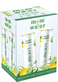 Mom Water Citrus Cucumber Louise 12oz 4pk