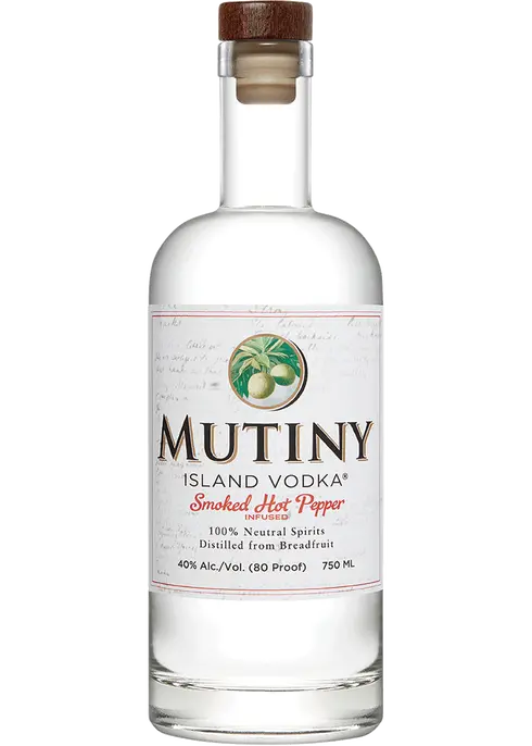 Mutiny Island Smoked Hot Pepper Vodka 750ml