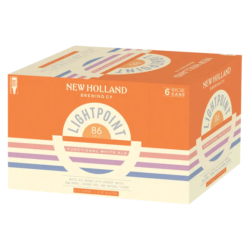 New Holland Lightpoint White Ale 12oz 6pk Cn
