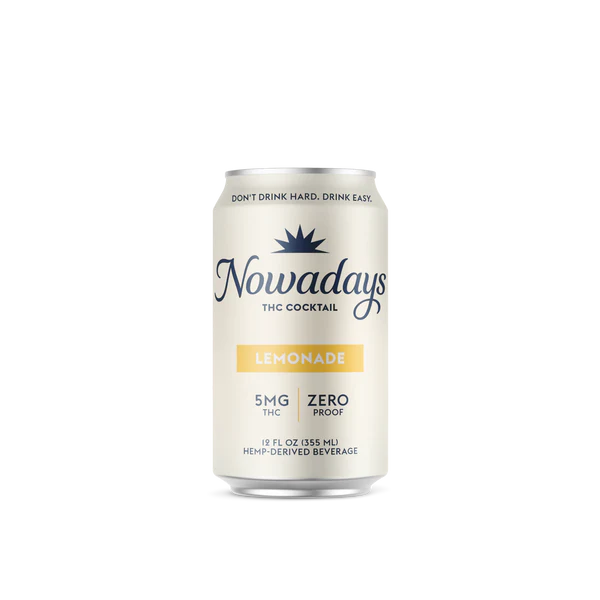 Nowadays Lemonade 5mg 12oz 6pk Cans