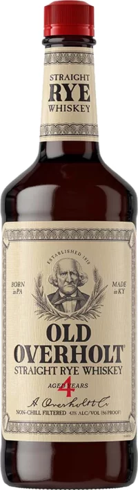 Old Overholt Straight Rye 4yr 750ml