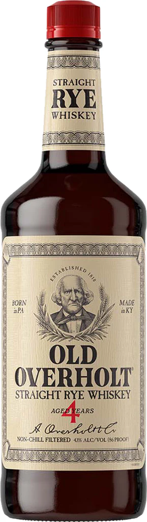 Old Overholt Straight Rye 4yr 750ml