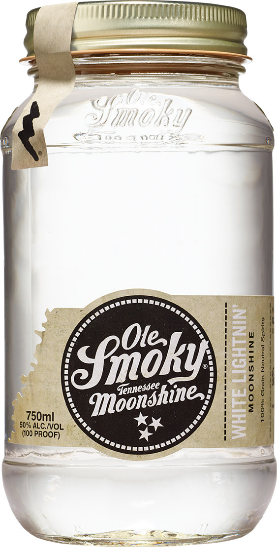 Ole Smoky White Lightnin' Moonshine 750ml