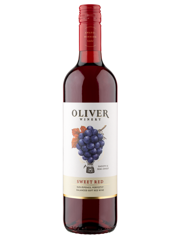 Oliver Soft Sweet Red Wine 750ml