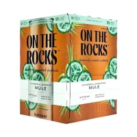 On The Rocks Cucumber & Lemongrass Mule Cocktail 4pk Can