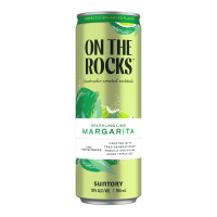 On The Rocks Sparkling Lime Margarita Cocktail 4pk Can