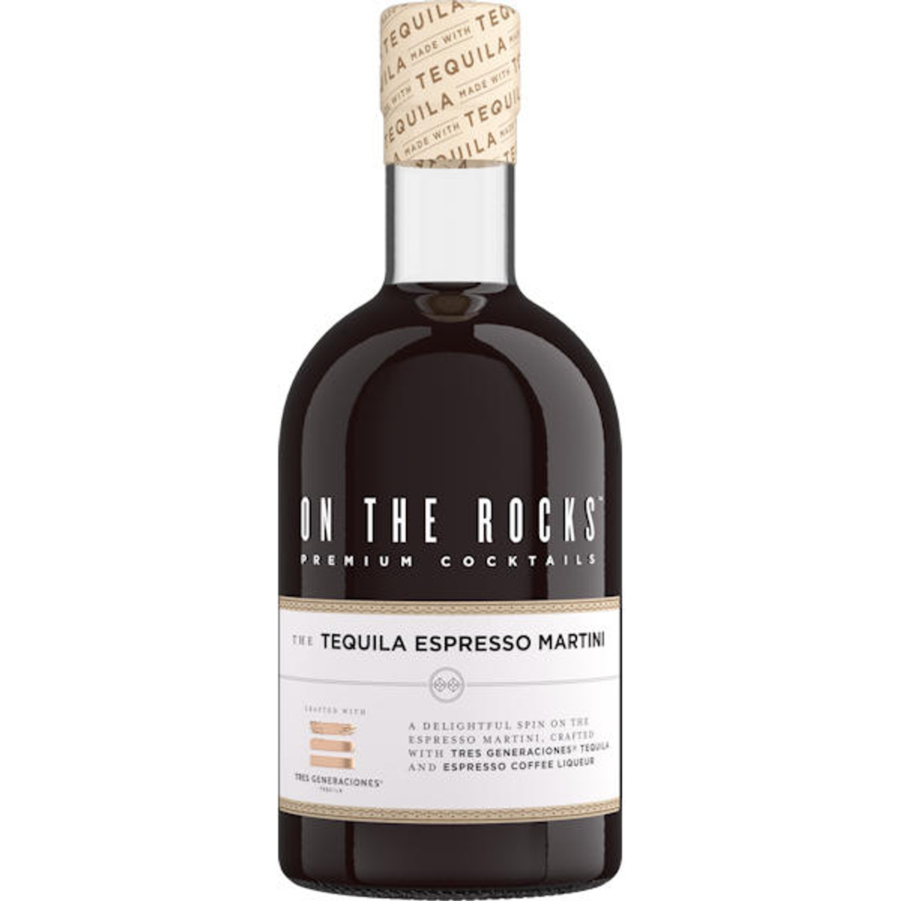 On the Rocks The Tequila Espresso Martini Cocktail 375ml