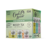 Owls Brew Partea Variety 12oz 6pk Cn