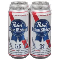 Pabst Blue Ribbon Light 16oz 4pk Cn