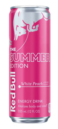 Red Bull Summer White Peach 12oz