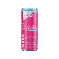 Red Bull Summer White Peach Sugar Free 12oz
