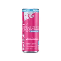 Red Bull Summer White Peach Sugar Free 8.4oz
