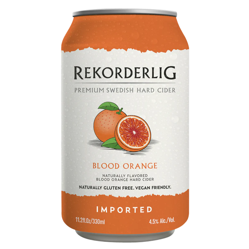 Rekorderlig Blood Orange Cider 11.2oz 4pk Cn