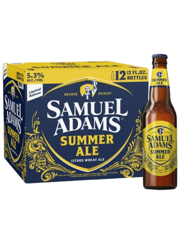 Sam Adams Summer Ale 12oz 12pk Btl
