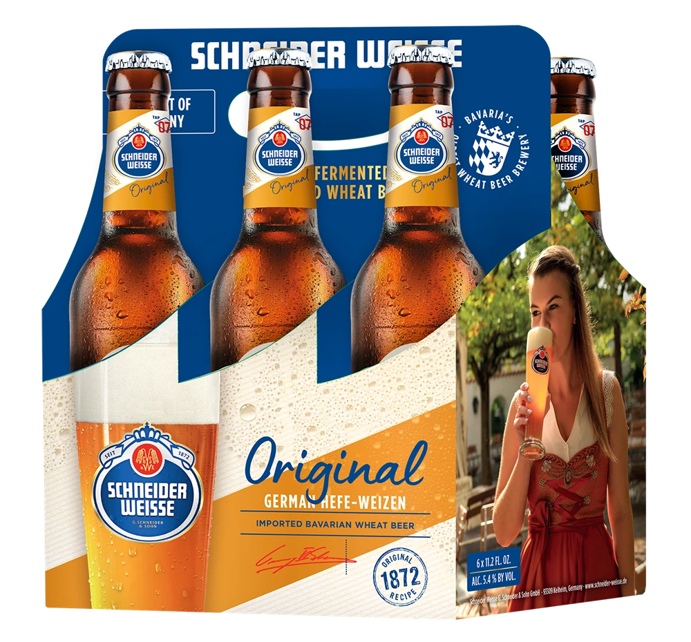 Schneider Weisse Original Hefeweizen 11.2oz 6pk Btls