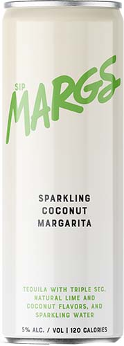 Sip Margs Sparkling Coconut Margaritas 4pk