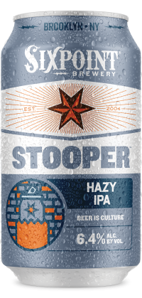 Sixpoint Stooper Hazy IPA 12oz 6pk Cn