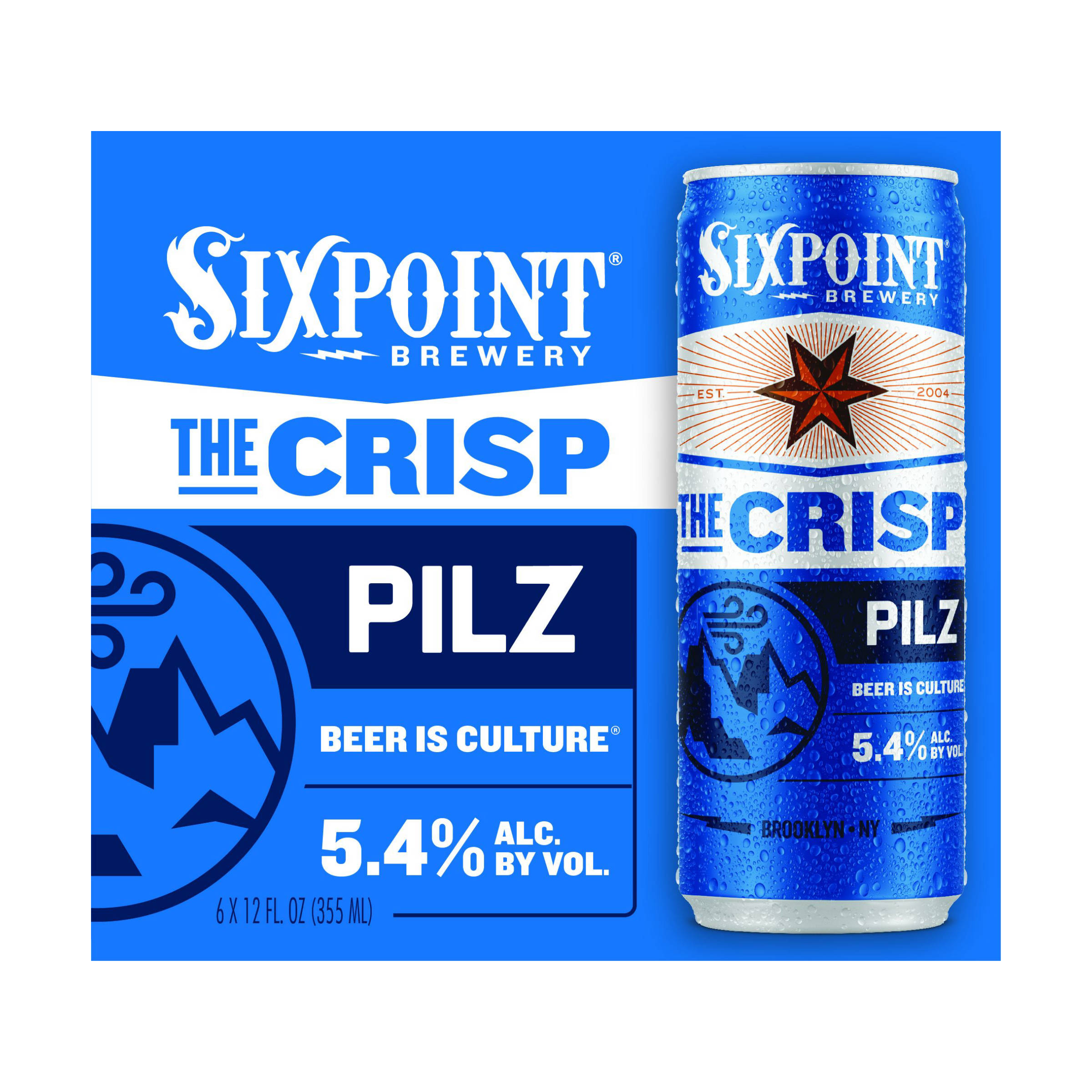 Sixpoint The Crisp 12oz 6pk Cn