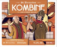 St Bernardus Kombine Unfiltered Helles 11.2 4pk btls
