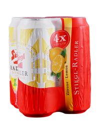 Stiegl Radler Lemon 16oz 4pk Cns