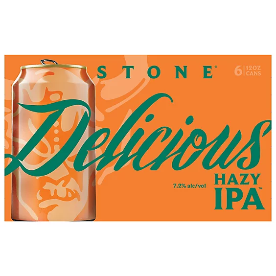 Stone Delicious Hazy IPA 12oz 6pk Cn