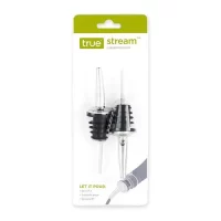 Stream Set of 2 Liquor Pourers