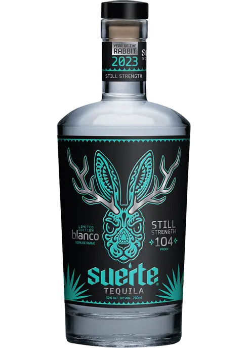 Suerte Still Strength 104Prf Blanco Tequila 750ml