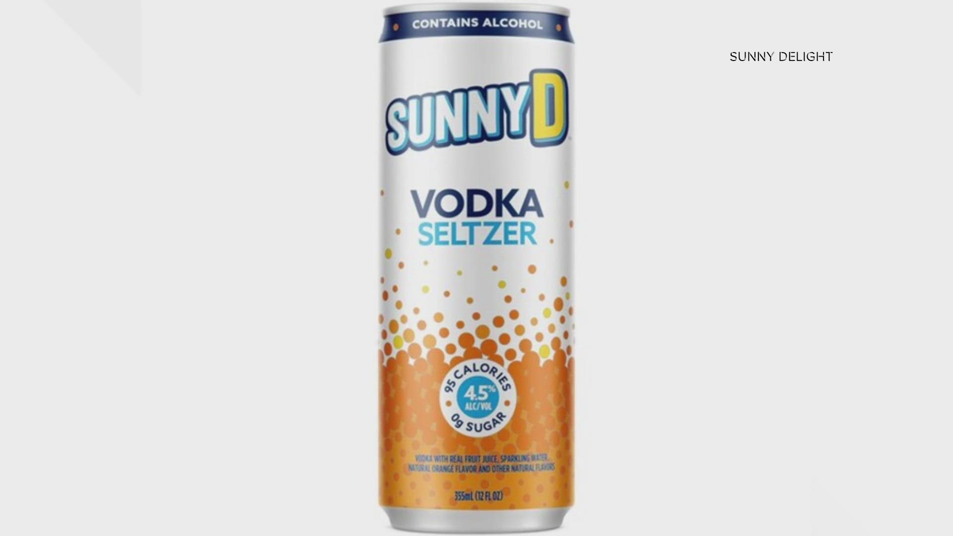 Sunny D Vodka Seltzer 12oz 8Pk Cn