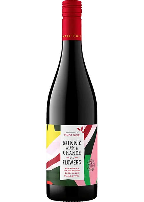 Sunny With A Chance of Flowers Zero Sugar Pinot Noir 750ml