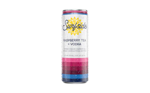 Surfside Raspberry Tea & Vodka 12oz 4pk Cn