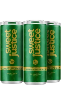 Sweet Justice THC 10mg Lemonade Ginger Ale 4pk