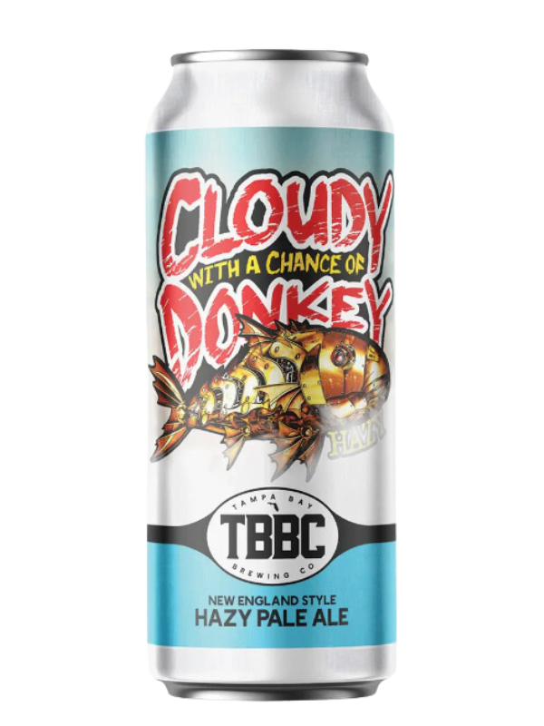 Tampa Bay Brewing Cloudy Donkey 16oz 4pk Cn
