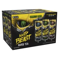 The Nasty Beast Unleashed Monster Seltzer Variety 12oz 12pk Cn