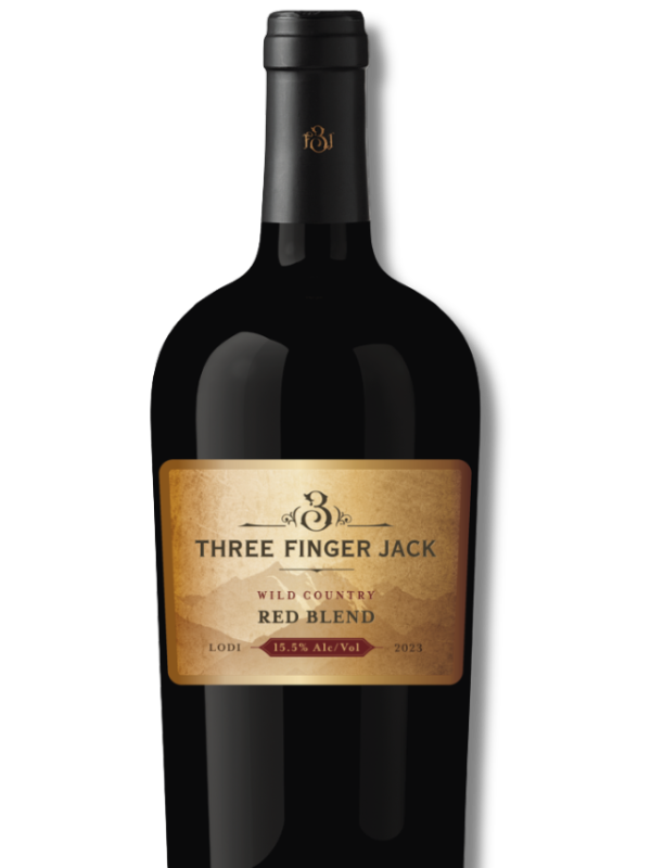 Three Finger Wild Country Red Blend 750ml