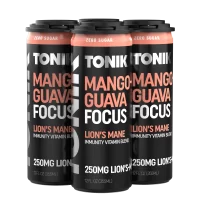 Tonik 250ml Lions-M Mango Guava Focus 12oz 4pk Cns