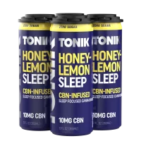Tonik THC 10mg Honey Lemon Sleep 12oz 4pk Cns
