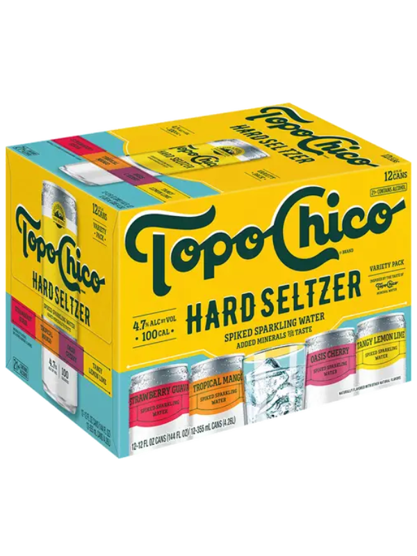 Topo Chico Variety Hard Seltzer 12oz 12pk Cn
