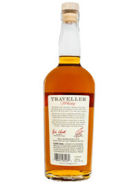 Traveller Whiskey 750ml Back
