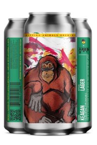 Tripping Animals Keagan Lager 16oz 4pk Cn