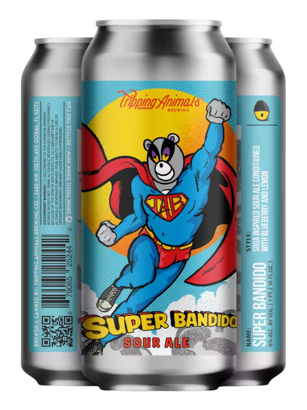 Tripping Animals Super Bandido Sour Ale 16oz 4pk Cn