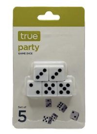 True Playing Dice 5Pk