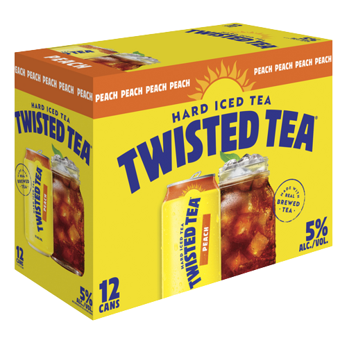 Twisted Tea Peach 12oz 12pk Cn