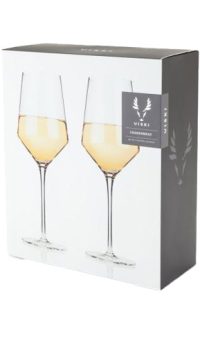 Viski Reserve Julien Crystal Chardonnay Glasses 2Pk