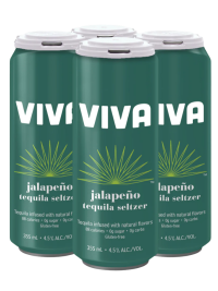 Viva Jalapeno Tequila Seltzer 4pk Can