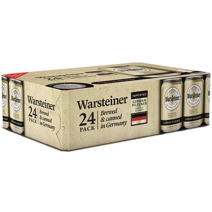 Warsteiner Pilsner 24pk Cn