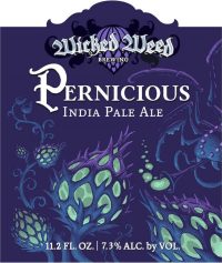 Wicked Weed Pernicious IPA 12oz 12pk Cn