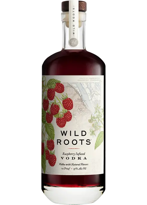 Wild Roots Raspberry Vodka 750ml
